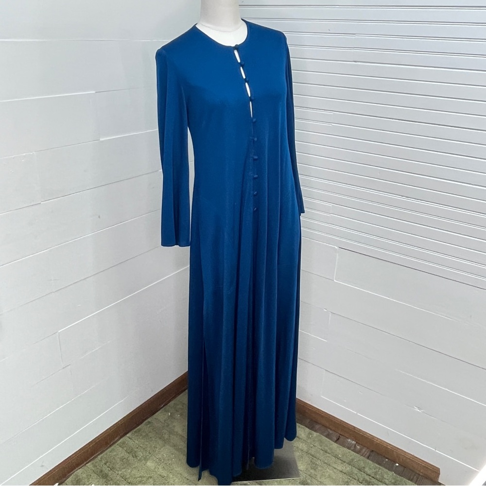 *Vintage* N.R.1 by Ned Gould Teal House Coat/Dress